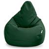 Loft 25 Sedia Gaming Bean Bag per Adulti | Seduta A Sacco per Esterni e Interni | Resistente all'Acqua Pouf | Puff Poltrona Sacco con Schienale (Bean Bag, Verde)