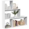 Generico Libreria Divisorio 3 Ripiani Bianca 123x29x123 cm in Truciolato,Scaffalature,Librerie-857985