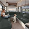 KYJSW Federe per Cuscino per Camper, Copricuscino per Sedili di Roulotte, Fodere per Cuscini per RV Auto, Coprisedile per Caravan in Jacquard (Grey green,W 60-90 cm, D 30-50 cm)