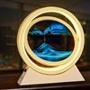 Ulikey Pittura di Sabbia Che Scorre 3D Con Luce Notturna a LED, Quadro Dinamico per Decorazioni la Casa l'Ufficio