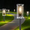 SOLARBABY 12 Pezzi Luci Solari da Giardino Esterno LED Bianco Caldo, Lampade Solari da Esterno IP65 Accensione Automatica, Illuminazione Decorativa per Terrazza, Giardino, Patio e Cortile