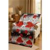 GX GARGIX Plaid Caldo in Pile, Coperta Morbida per Divano, Singolo, Matrimoniale, Microfibra Diverse Fantasie (Matrimoniale 160x200Cm, D3D-3)