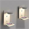 SENFAY 2 Pezzi Applique Camera da Letto LED con Porta USB, Touch Dimmerabile 12W