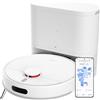 XIAOMI Robot Aspirapolvere Lavapavimenti H40, 10000Pa Robot Aspirapolvere, Batteria da 5.200 mAh Aspirapolvere e Lavapavimenti 2 in 1,180 Minuti,Rilevamento Ostacoli, App/Controllo