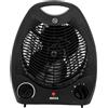 Jocca Riscaldatore elettrico 2000 W - Funzione calore e ventola - 2 velocità per funzione di calore - Maniglia di trasporto - Nero