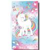 Miracle Home. Telo mare in microfibra Unicornio Magical, 100% Poliestere, 75 X 145 Cm. 11836