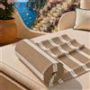 PETTI Artigiani Italiani - Telo Mare Microfibra, Asciugamano Mare o Piscina, Telo per Lettino Spiaggia, Grande 90x180 cm, Millerighe 37