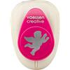 Vaessen Creative Perforatrice Angelo, Medio, Fustellatrice per Carta, per Progetti Fai da te, Scrapbooking, DIY e Creazione di Biglietti
