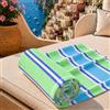 PETTI Artigiani Italiani - Telo Mare Microfibra, Asciugamano Mare o Piscina, Telo per Lettino Spiaggia, Grande 90x180 cm, Millerighe 24
