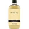 Millefiori Milano - Fragranza Ricarica per Diffusore a Bastoncini 500 ml, Honey & Sea Salt - Profumatore Ambiente Raffinato con Note Dolci e Marine