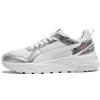 PUMA Sneakers Trinity 2 Metallizzato Whisper da donna, Scarpe, Bianco, 35.5