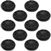 JNSupplier Nero controller joystick Thumb stick Grips analogico silicone copriobiettivo per PS4 PS3 XBOX ONE Wii U Accessories