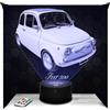Lampephoto.fr - Lampada 3D Fi at 500 Auto Veicolo, Luce Notturna Auto Tattile Led, Luce Notturna Effetto Ologramma 3D, Idea Regalo Natale Compleanno Uomo, Oggetto decorativo camera