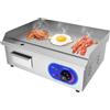 TAIMIKO Piastra Elettrica Professionale Griglia BBQ Grill In Acciaio Inox da banco 3000 W 220-240 V Piastra Elettrica Commerciale con Certificazione CE