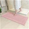 Decomira Tappeto Bagno Antiscivolo | Tappetino bagno super assorbente, lavabile in lavatrice | Per il bagno, la doccia, la vasca da bagno o come tappetino WC | Rosa - 80x150 cm