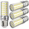 JIUYUAN Lampadine LED E27 Luce Bianca Fredda 5000k 1450LM, 12W Lampade LED E27 Equivalenti a 100W Lampada Alogena, Lampadina Mais E27 LED, Nessun Sfarfallio, Non Dimmerabile, 4 Pezzi, 4P12W-5E27
