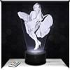 Lampephoto.fr - Lampada 3D M. Mon roe Idea regalo Pin-Up, Luce notturna tattile Led Illusion, Effetto ologramma 3D, Idea regalo Natale Compleanno Ragazzo e Ragazza, Camera Bambini o Adulti TOP