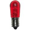 FESTA WOW Lampadine a LED Multicolore E14, Lampadine di Ricambio per Luminarie, per Uso Interno ed Esterno, Parallelo o Serie (50, Rosso)
