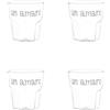SIMPLE DAY Bicchiere Amaro Liquore Set 4 Pezzi 130ml Vetro