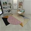 N\W NW Tappeto Grande,Semplicità Moderna Per La Casa,Ovale Irregolare,Tappeto Per Soggiorno,Tappeti Per Camera Da Letto,Tappeti Per Area,Tappeto Lavabile,Antiscivolo,Tappeti Piccoli 140 * 200CM