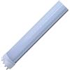 JCKJWL Tubo luminoso a barra PL 2G11 dimmerabile 4 pin 320mm 12w luminosità interna luce LED orizzontale Illuminazione di grandi aree(6500K,Transparent cover)