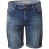 Timezone Jeans da uomo Regular JACKYTZ Short Mid Waist Regular Fit Blu, T2 50030.3226-03131 Fog Blue Wash, 31 W