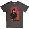 Rock Off officially licensed products Michael Jackson Bad World Tour '88 Ufficiale Uomo Maglietta Unisex (Medium)