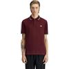 Fred Perry Slim Fit Twin Tipped Polo M3600, bianco, M