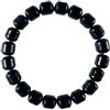 eleewoo Bracciale Tormalina Nera e Ematite per Uomo e Donna - Braccialetto in Pietre Naturali Geometriche (Freccia 15mm, Cubo 10mm) - Regalo Portafortuna di Protezione