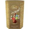 Lindt LINDOR Scatola Cioccolatini Assortiti, Cioccolato al Latte, Extra Fondente, Pistacchio e Cocco, 600g, Idea Regalo