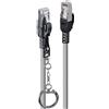 Lindy 47609 LINDY cavo patch Cat.6A S/FTP grigio 20m bloccabile
