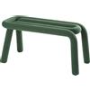 Moustache - Panca imbottita Bold - Verde - Espanso - Designer Big Game