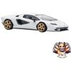 Genesis Company NUOVO POP RACE 1/64 Lamborghini Countach LPI 800-4 BIANCO LATERALE (Finito