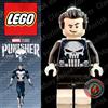 LEGO ⭐ LEGO The Punisher Minifigure sh722 Marvel Spider-Man Punitore 76178 sh0722
