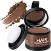 zoxpm Ritocco Ricrescita Capelli, 4g Polvere per Capelli Waterproof Correttore per Infoltimento Capelli Donna e Uomo, Hairline Shadow per Riempire Capelli Diradati (Marrone chiaro)