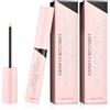 CGBOOM Sins 'n Lashes Siero per ciglia lunghe, naturali, spesse e forti, formula riparatrice profonda (2 blocchi rosa)