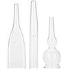 Fyearfly 3 Pz/set Tubi di Vetro Rimozione di Comedone Detergente Viso Macchina di Bellezza Accessori Per Vuoto Sporco Grasso Rimozione di Impurità Per Uso Personale