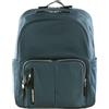 Mandarina Duck zaino per laptop con scomparto per laptop Hunter Backpack Atlantic Sea blu scuro