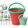Generico Giochi Di Sabbia Per | Set Da Gioco Pieghevole Per Pala Con Stampo Per Secchio | Giocattoli Colorati Con Sabbia Da Viaggio | Per 3 Anni In Su, Ragazzi, Ragazze, , Viaggi, Va