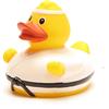 DUCKSHOP| Papera di gomma - Congratulazione |Anatra de goma | L: 8 cm