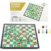 ZUNIPLEX Snakes and Ladders,Gioco da tavolo magnetico,pieghevole e compatto per bambini; set di pedine da scacchi da viaggio per principianti con custodia portatile