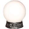 shoperama Magica sfera di cristallo 20 cm con piede effetti luminosi e sonori indovinatrice maga zingara sensitivo