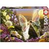 Educa - Puzzle da 500 pezzi per adulti e bambini | Il bacio. Misura: 48 x 34 cm. Include la colla Fix Puzzle. Da 11 anni (19907)