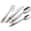 ZWILLING Ritter Eckbert Set di posate da bambino, 4-pz., argento