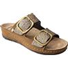 Scholl Ciabatte Estive Donna Aberdeen Colore Ottone Size 39
