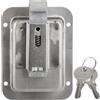 Generic per porta camper - Maniglia e di ricambio per mobili per cassette degli attrezzi, pannello antifurto | Ideale per camion, ATV, letti pick-up, struttura robusta, protezione int