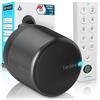 tedee GO2 Alu Serratura Smart Retrofit con Impronta Digitale e Codice PIN | Sblocco Automatico | Serratura Elettronica Senza Cambio Cilindro | Compatibile con Matter, Alexa, Google Home, Apple HomeKit