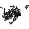 Walfront M3 Viti a Testa Cilindrica Esagonale Set 12,9 Acciaio al Carbonio DIN912 4-50mm, Filettatura Completa, Finitura Semplice(M3*8mm-50Pz / Set)