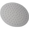 IMPALLI è casa IMPALLI Soffione Doccia Grande Tondo In Acciaio Soffione Per Doccia Finitura Cromata Soffione Doccia Anticalcare Facile Installazione (20 CM)