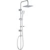 Vonia Soffione Doccia A Pioggia Con Doccetta - Set Di Accessori Da Bagno In Acciaio Inossidabile Da 25,4 Cm | Rotazione A 360° | Sistema A Cascata Anticalcare
